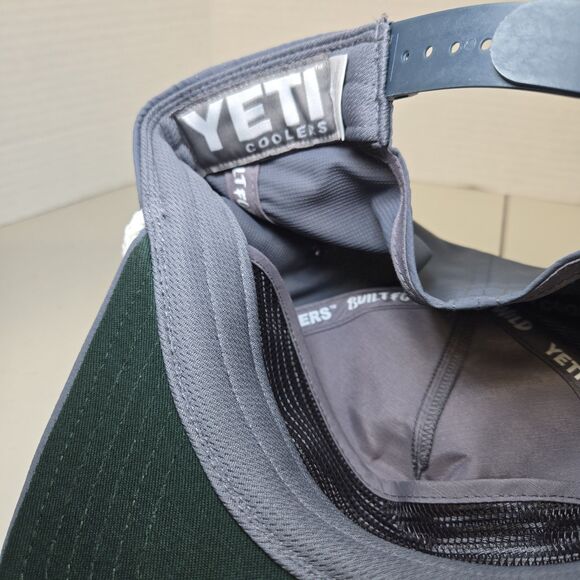 YETI Coolers Rope Hat Mens Gray SnapBack Trucker Cap NWOT - Picture 7 of 9